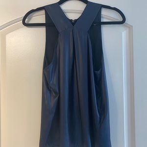 Current Air blue shiny top